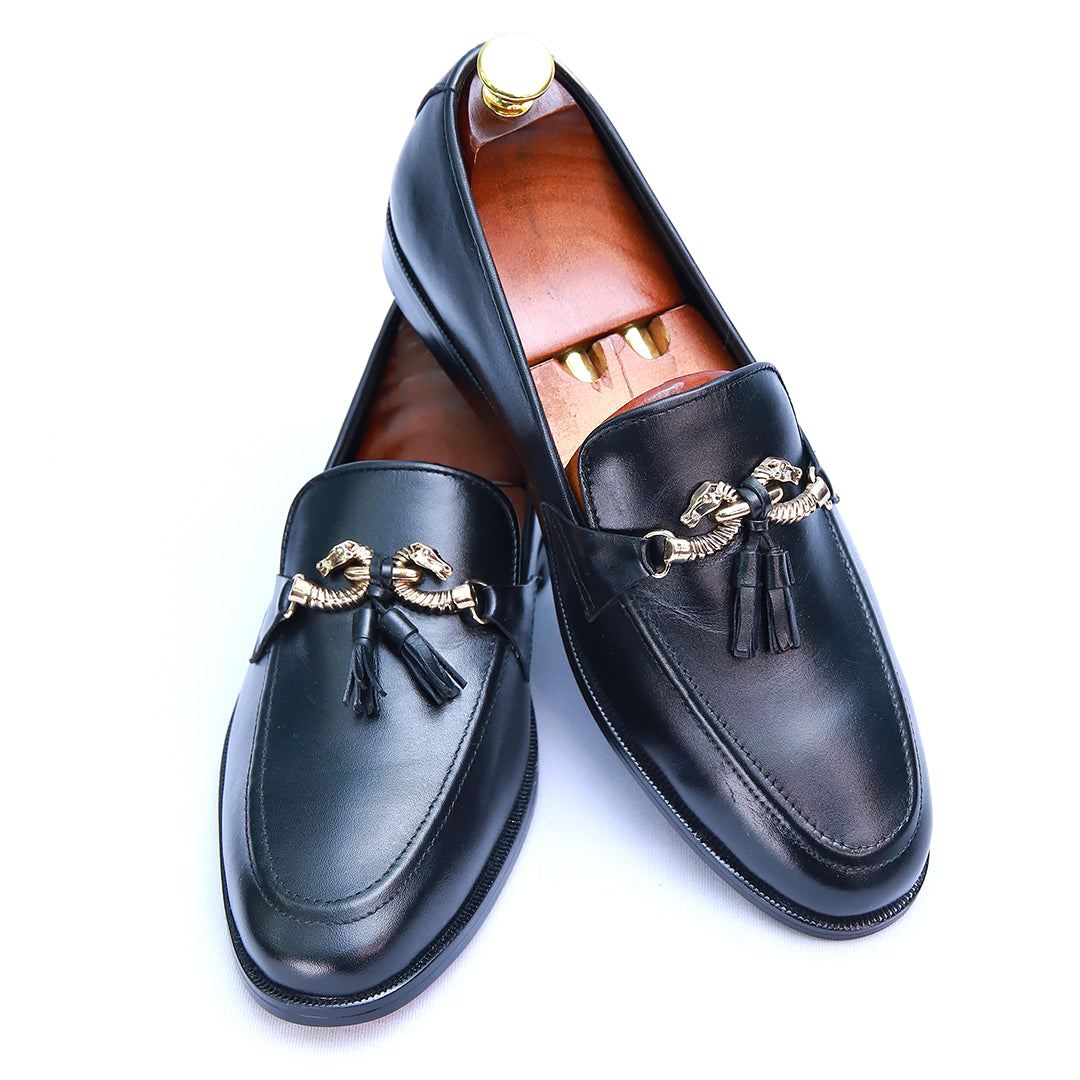 Black Snake - Luxury Leather Shoes - P05