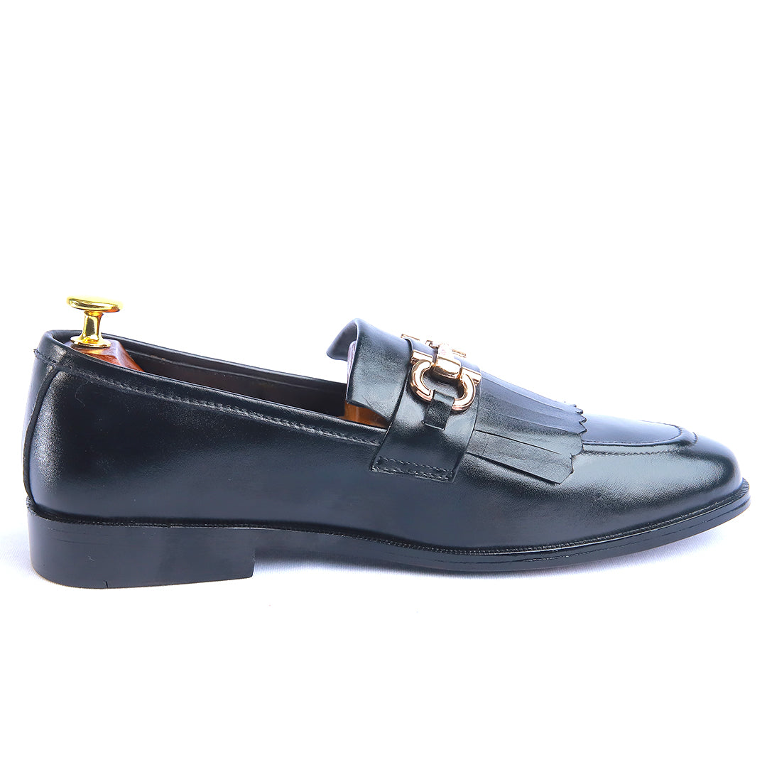 Luxury Black Ferro – Leather Shoe - P23