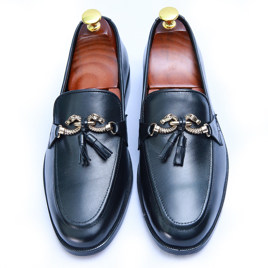 Black Snake - Luxury Leather Shoes - P05