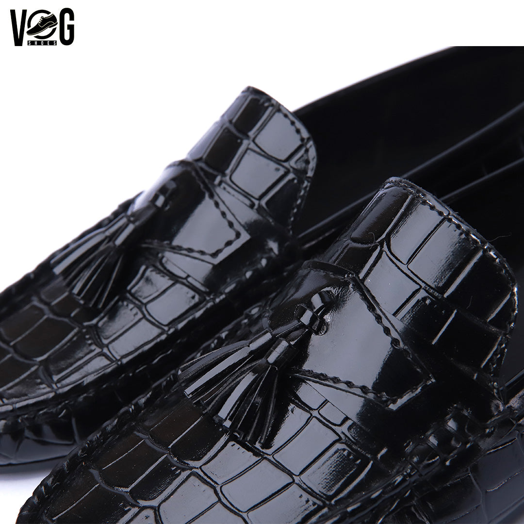 Black Tasal - Driving Loafer - Extra Comfort - 210