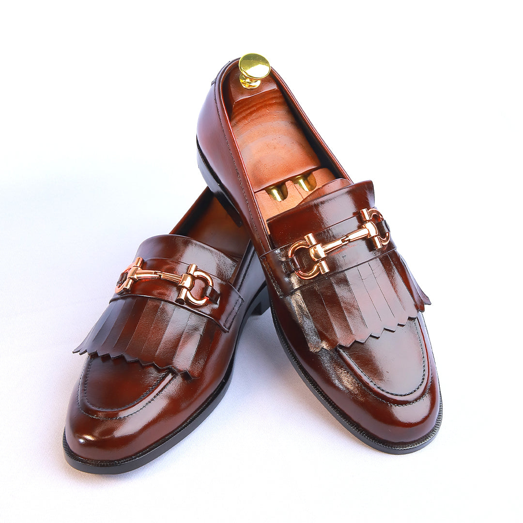 Luxury Brown Ferro – Leather Shoe - P24