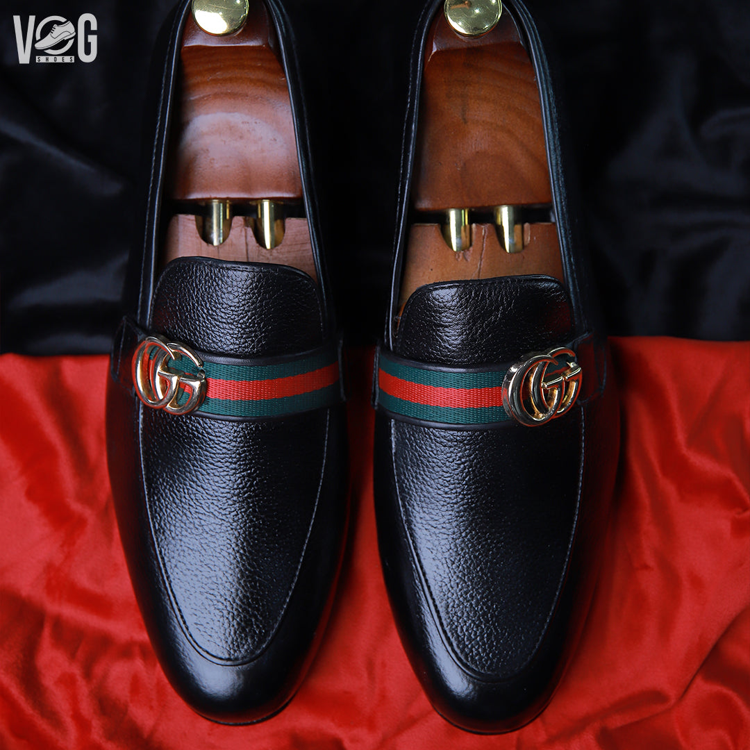 GC Black - Premium Leather Shoes - P19