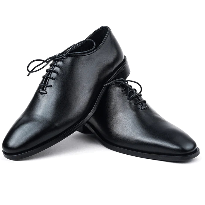 Classic Laces - Black - Premium Leather Shoes - P08