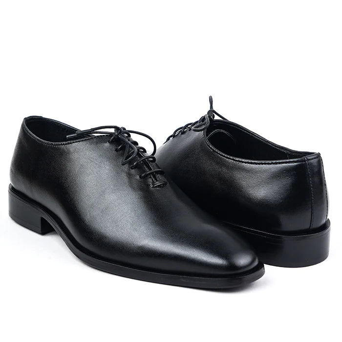 Classic Laces - Black - Premium Leather Shoes - P08